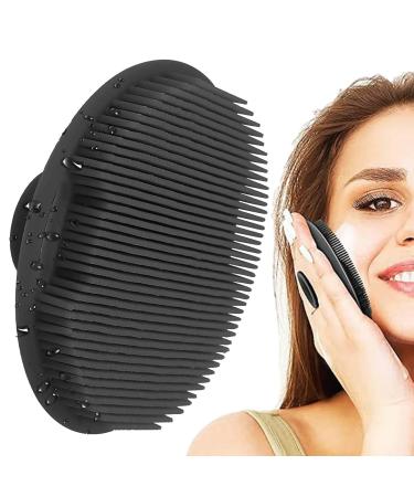 Facial Brush Silicone Body Scrubber | Face Brush Face Exfoliator Blackhead Pore Pad Facial Cleanser Brush For Outdoor Bathroom Travel Home Household Rowces
