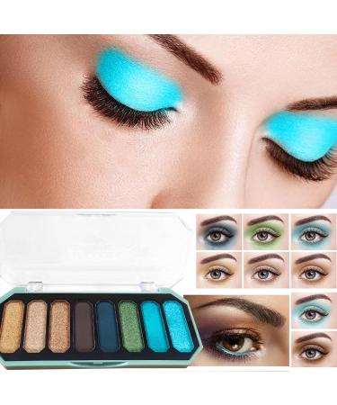 Smokey Eye Eyeshadow Palette - 8-Color Natural Nude Smokey Warm Eye Shadow Palette Makeup Matte Eyeshadow Pallet Cosmetics Kit 02 - Buy Online on GoSupps.com