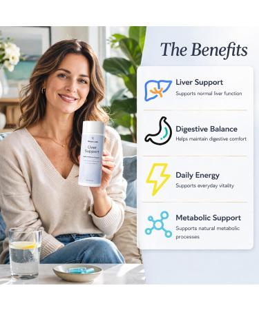 Ritual Labs Liver Support - Plant-Based Wellness Support for Daily Balance - Gentle Botanical Formula for Everyday Use Clean Lifestyle Blend - Simple & Minimal Ingredients - 60 Count 1 - Buy Online on GoSupps.com