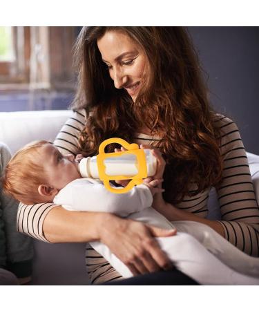 NASHARIA Baby Bottle Holder 6 PCS Multicolor - Hands-Free Feeding for Dr. Brown's Baby Bottles - BPA-Free Easy Grip Design - Buy Online on GoSupps.com