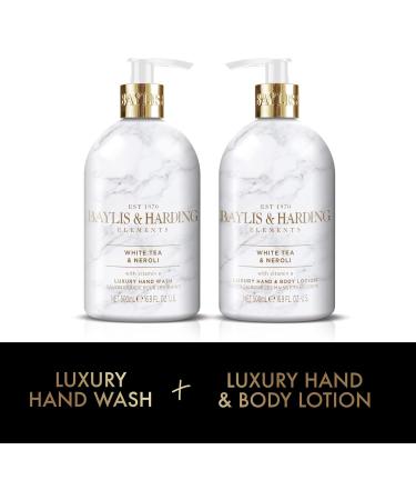 Baylis & Harding Elements White Tea & Neroli Hand Care Gift Set - Vegan, Luxury, Pack of 1 - Buy Online on GoSupps.com