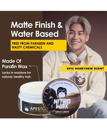 Apestomen Nitro Wax - Premium Hair Styling Gel for All-Day Hold | International Shipping Available - Buy Online on GoSupps.com