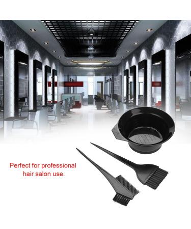 Professional Hair Coloring Brushes and Bowl Set | 3-Piece Tint Kit for Highlights | Beauty Tools in Black | International Shipping Available - Buy Online on GoSupps.com