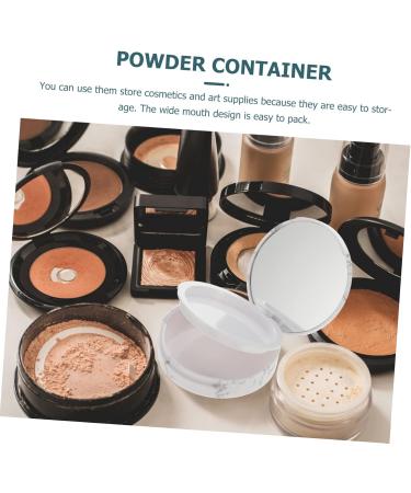 HAPINARY 4 Pcs Storage Box Refillllable Powder Case Face Powder Case Cosmetic Powder Container - Buy Online on GoSupps.com