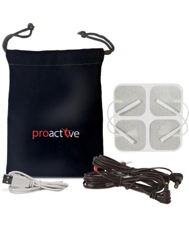 ProActive Alevia 2-in-1 Tens and EMS Unit For Pain Management Grey 503.5 g (Pack of 1) - Buy Online on GoSupps.com