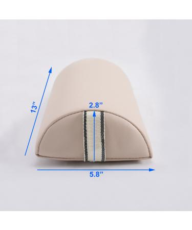 DR.LOMILOMI Mini Half-Round 611 Black Massage Bolster Pillow - Premium Support for Relaxation and Pain Relief - Buy Online on GoSupps.com