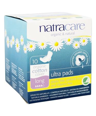 Natracare 3104 Ultra Long Pads 10 Count - Buy Online on GoSupps.com