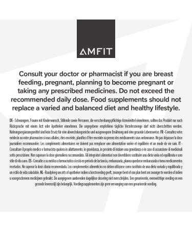 Amfit Nutrition Whey Protein Powder - Vanilla Flavour 2.27 kg (75 Servings) | Pack of 1 - Buy Online on GoSupps.com