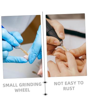 Mikinona Nail Polisher Nail Polishing Heads Pedicure Polishing Drill Nail Buffer Bit Nail Art Drill Bits Nail File Bits Tool Manicure File Bit Nail Tool Tools Major Tungsten Steel - Buy Online on GoSupps.com