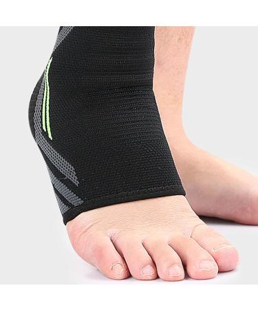 TARSHYRY Ankle Support Sleeve - Elastic Compression Brace for Achilles Tendon | Best for Volleyball Baseball Soccer | Men & Women | International Shipping - Buy Online on GoSupps.com