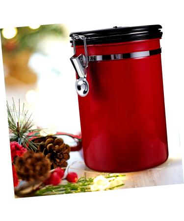 Zerodeko 1pcs Cereal Containers Latrge Capacity Airtight Tin Coffee Tins Cookie Tin Metal Tea Container Candy Tin Tea Containers Grain Canisters Snacks Container Sugar Tin Food Coffee Beans - Buy Online on GoSupps.com
