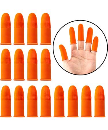 Pufeuoo 200Pcs Latex Finger Covers - Anti Slip Finger Protectors for Sewing, Adhesives, Gardening and Wax - Buy Online on GoSupps.com