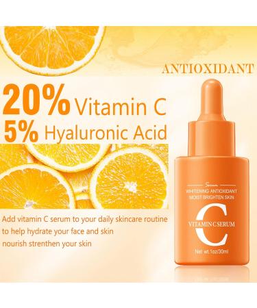 Skincare Set Gfits For Women & Girls Skin Care Pamper Gifts For Her Includes Vitamin C Serum Hyaluronic Acid Retinol Serum -Boost Skin Collagen Hydrate Plump Skin Anti Aging & Wrinkle - Buy Online on GoSupps.com