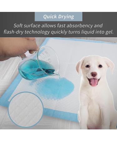 40 Count Dog Pee Pads Extra Large 23.6"x35.4" X-Large Training Puppy Pee Pads Super Absorbent & Leak-Proof XL Disposable Pet Piddle Pad and Potty Pads for Dogs Puppies Doggie -60x90cm - Buy Online on GoSupps.com