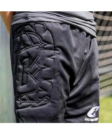 Premium Catch & Keep Goalkeeper Pants - Optimally Padded Training Gear for Men & Children - XXL Black - Buy Online on GoSupps.com