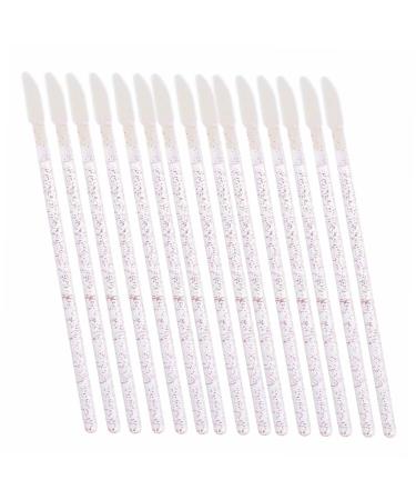 250pcs Crystal Lip Brush Lip Brushes for Eyelash Extensions Nail Polish Brushes Lip Applicator Lip Gloss Applicator Nail Polish Brush Replacement Lipstick Applicator Lip Wands