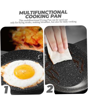 COLLBATH Frying Pan Portable Cooking Stove Induction Pans Egg Cookers Fried Egg Pan Swedish Pancake Pan Mini Wok Griddle Baking Pan Child Stainless Steel Accessories Multifunction - Buy Online on GoSupps.com