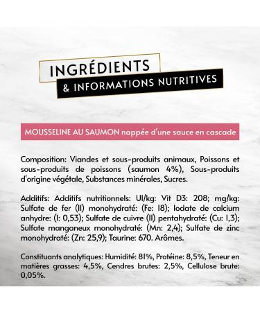 GOURMET Revelations Muslin Salmon for Cats - 6 x 57g Meal Portions | Premium Adult Cat Food | International Shipping - Buy Online on GoSupps.com