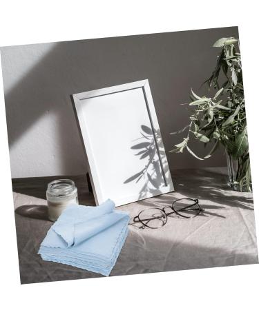 FOMIYES Eyeglass Cleaning Cloth - 100 Pcs Double-Sided Flannel Wipes for Lenses Glasses & Camera - Premium Fiber Cleaning Cloths - Buy Online on GoSupps.com