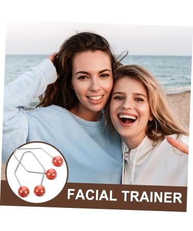 1 Pair Dimple Trainer - Face Dimples Exerciser & Maker - Cheek Shaper Clip - Red - Buy Online on GoSupps.com