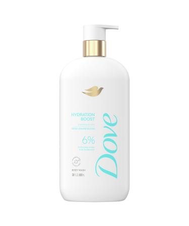 Dove Body Wash Hydration Boost Actively drenches dry skin 6% hydration serum with hyaluronic 30 Fl Oz