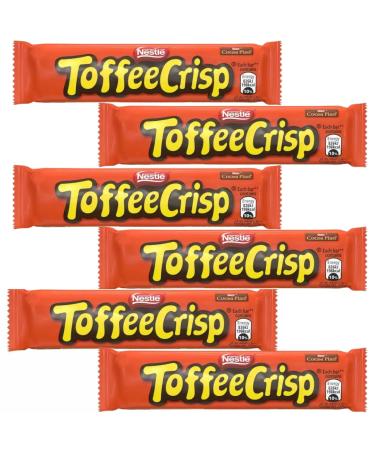 Milk Chocolate Bundle With Toffee Crisp Milk Chocolate Bar 38g (6 Pack)