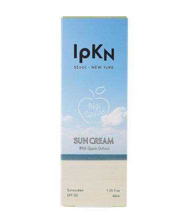IPKN Big Apple Sun Cream SPF 50 - 1.35 oz (40ml) - Buy Online on GoSupps.com