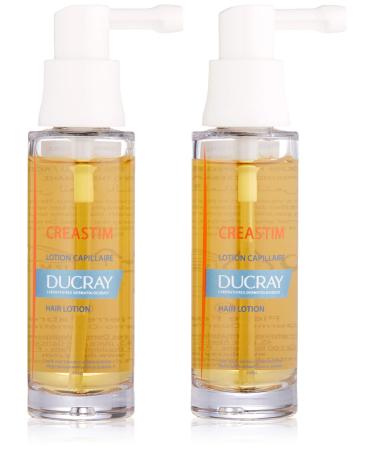 Ducray Creastim Hair Lotion Spray  Men & Women  Strengthening Treatment for Sudden  Reactional Thinnning Hair  2 x 1 oz.