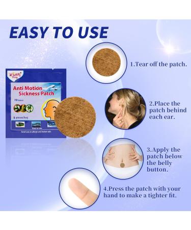 ifory Motion Sickness Patches Non-Drowsy - 20 Count Cruise Ship Essentials - Buy Online on GoSupps.com