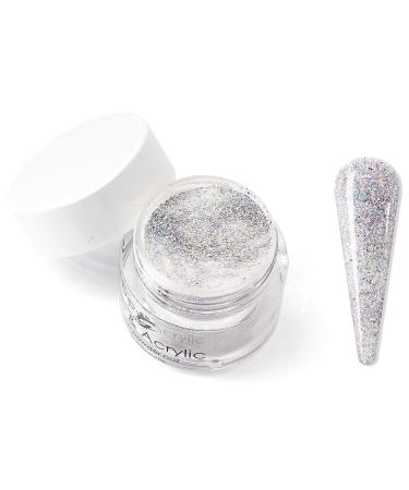 Premium Silver Glitter Dipping Powder for Nail French Manicure - No Color Difference (117) - Buy Online on GoSupps.com
