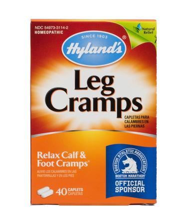 Hylands Leg Cramps Caplets 40 ct.(Pack of 3)