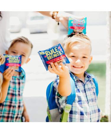 Rule Breaker Snacks Vegan Gluten Free Chocolate Chip Blondie Cookies | Plant-Based, Allergen-Free, Kosher | Soft-Baked Lunchbox Snacks for Kids & Adults - 4 Pack, 1.9 oz - Buy Online on GoSupps.com
