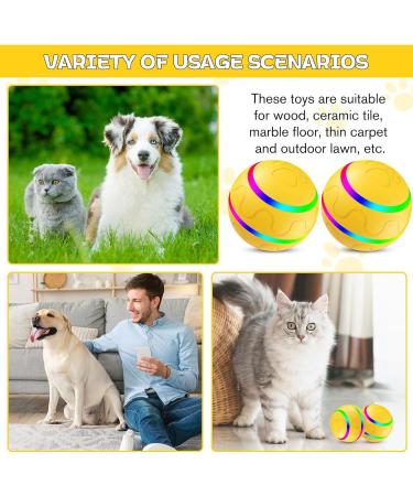 Buy Interactive Self-Strolling Dog Toy Ball | Intelligent Automatic Remote Control Wicked Ball - Perfect for Your Dog! - Buy Online on GoSupps.com