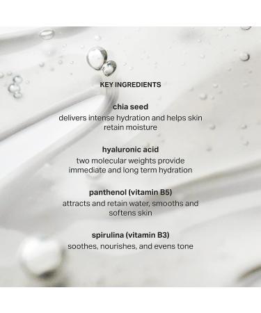 Cocokind Chia Bounce Mask - Hydrating Overnight Gel Moisturizer with Chia Seeds, Panthenol, Niacinamide, and Hyaluronic Acid - Buy Online on GoSupps.com