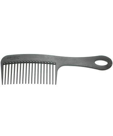 Chicago Comb Model 8 Carbon Fiber - Made in USA - Anti-Static Detangling & Shower Comb - 8.5 Long - Adds Lift & Volume - Buy Online on GoSupps.com