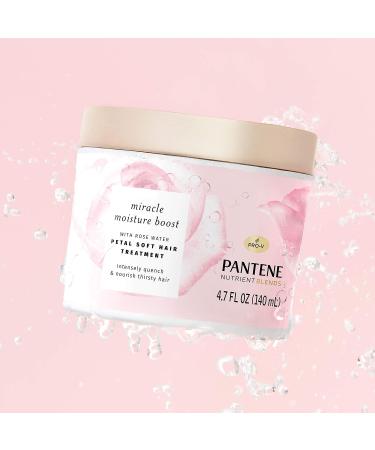 Pantene Rose Water Hair Treatment - Miracle Moisture Boost, 4.7 fl oz - Buy Online on GoSupps.com