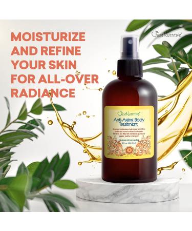 Just Nutritive Anti-Aging Body Treatment | Moisturizer for Youthful Skin | Body Oil with Anti-Aging Benefits - 8 Fl Oz - Buy Online on GoSupps.com