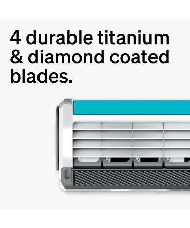 Schick Quattro Titanium Razor Refill Pack for Men | 8 Pack - Premium Quality & International Shipping - Buy Online on GoSupps.com