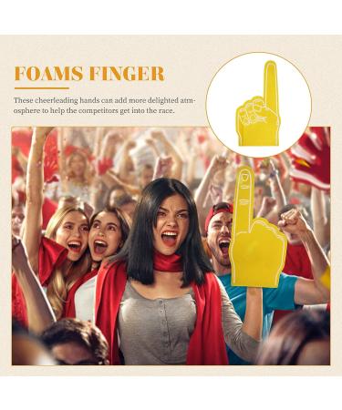 BESPORTBLE 3Pcs Foam Finger Hand Cheerleading Noise Maker Set - Perfect for Sporting Events and Party Favors - Buy Online on GoSupps.com
