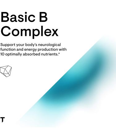 Thorne B Complex - B Vitamins in Their Active Forms - 60 Capsules - Buy Online on GoSupps.com