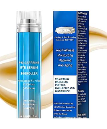  Jkioump Concealer Eye Cream - 15ml with Firming Massage Roller - Under Eye Roller Moisturizing Massage | Women Daily Care - Buy Online on GoSupps.com