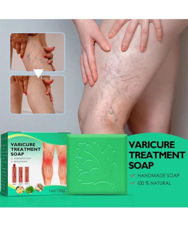  Katutude Veinopro Varicose Veins Treatment Soaps for Legs and All Skin Types (2 Pack) - Buy Online on GoSupps.com