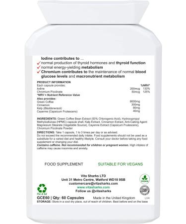 VitaBoost Ultimate Green Coffee Bean: 60 Kosher Capsules for Healthy Weight Loss & Metabolism Boost - Buy Online on GoSupps.com