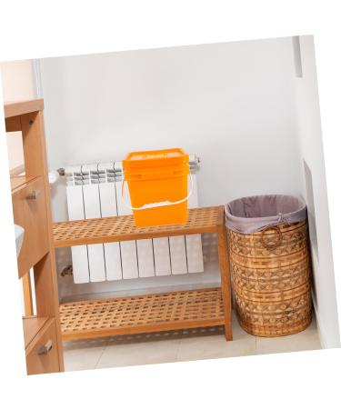 TOKIDNY Sealed Bucket Laundry Organizer White Paint Bucket Refillable Dispenser Water Pails Buckets Plastic As Shown - Buy Online on GoSupps.com