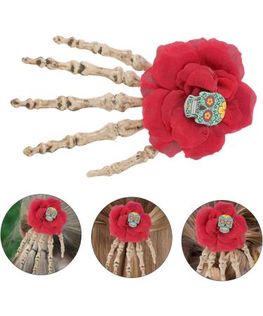 FRCOLOR Girls Hair Accessories Hair Clips for Girls Decor Hair Jewelry Gothic Hair Accessories Girls Hair Clips Halloween Party Hair Clips Women Hairpins Women's Ornaments Plastic Prom - Buy Online on GoSupps.com