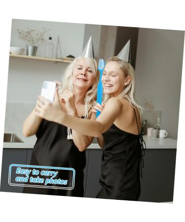 Giant Toothbrush Prop - Huge Sky-Blue Decorative Toothbrush for Parties | Vaguelly - Buy Online on GoSupps.com