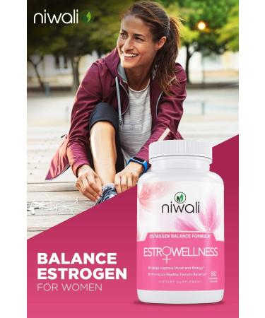 NIWALI Estrogen Capsules for Women - Hormone Balance & Menopause Support | 60 Non-GMO Veggie Capsules - Buy Online on GoSupps.com