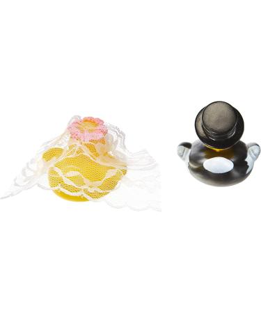 Duck Wedding Couple Figurines - Charming Squeaking Ducks for Your Special Day | International Shipping Available - Buy Online on GoSupps.com