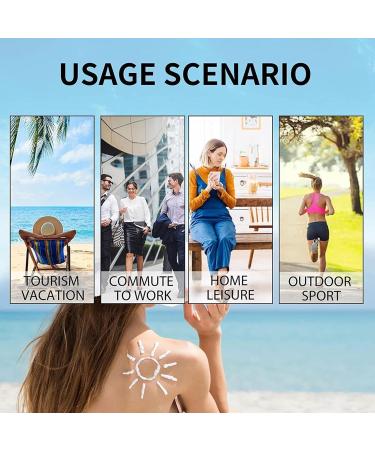 ADERN Korean Sunscreen Spf 50 Face | Spf 50 Face Moisturiser | Rice Probiotic Sunscreen | Moisturizing Sunblock | SPF 50+ Sunscreen with Rice Extracts | UVA & UVB Protetion Suncream for Body and Face - Buy Online on GoSupps.com
