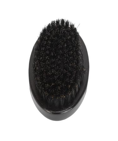 Premium Beech Wood Beard Brush for Men - Firm Bristles & Oval Shape | Ultimate Beard Care - Buy Online on GoSupps.com